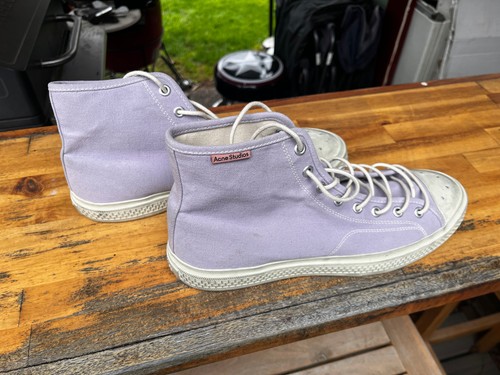 Acne studios canvas hightop - acne,