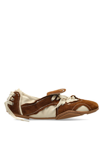 Acne studios brown sneakers - brown,